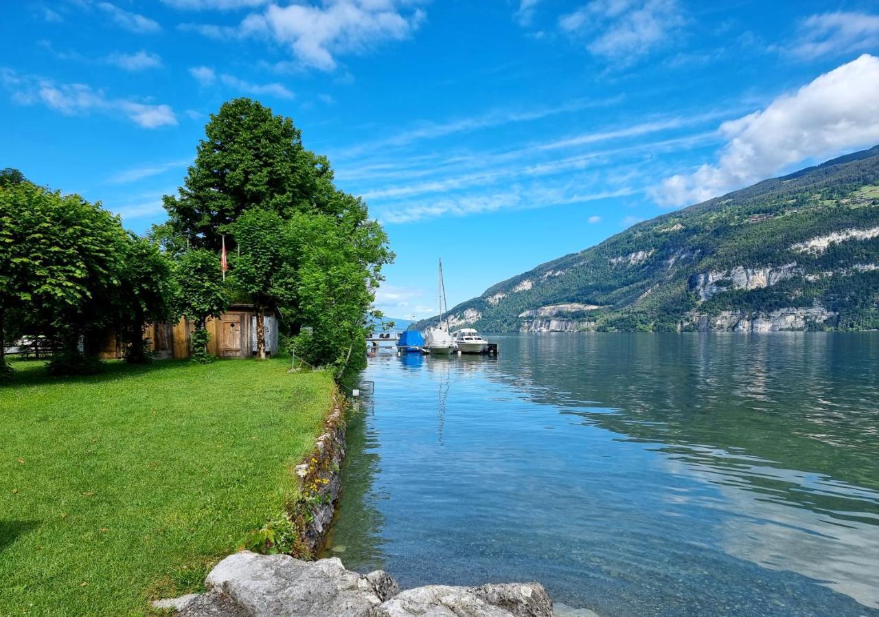 Seeparadiesli am schönen Thunersee Därligen Exterior foto