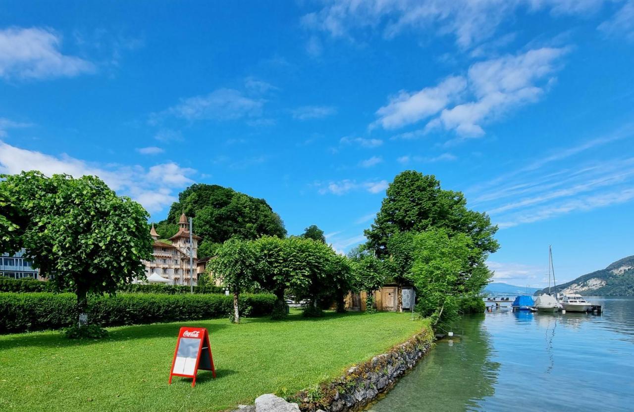 Seeparadiesli am schönen Thunersee Därligen Exterior foto