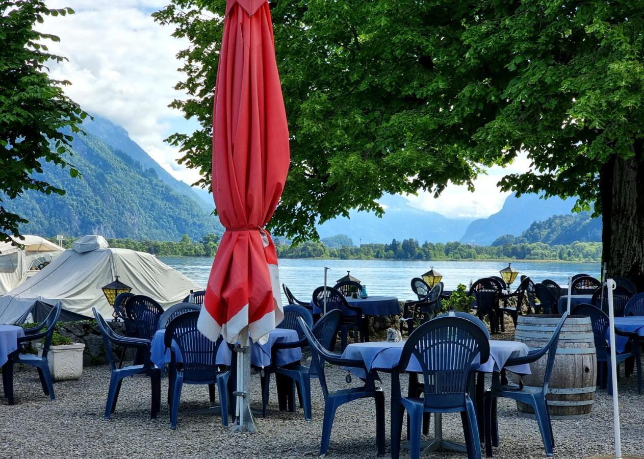 Seeparadiesli am schönen Thunersee Därligen Exterior foto